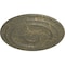 Ekena Millwork Giana Ceiling Medallion (Fits Canopies up to 7 7/8"), 32 5/8"OD x 1 1/2"P, Witch Hazel Crackle CM32GIWHC - alternate 3
